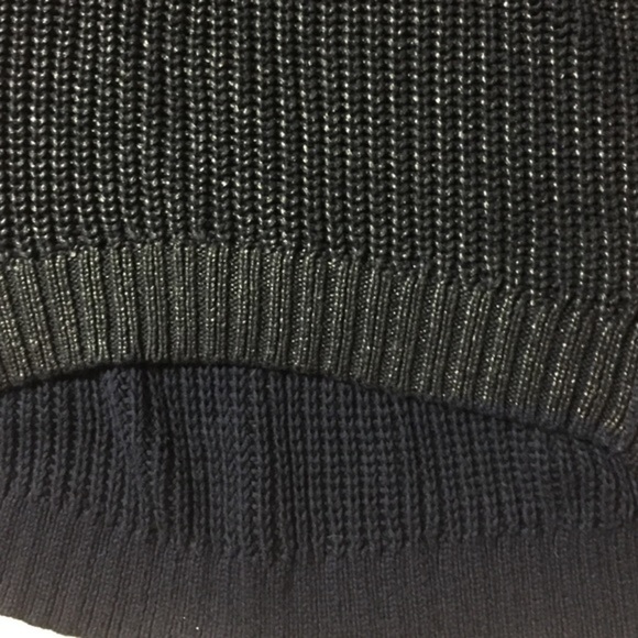 American Eagle Navy Shimmer Sweater - Picture 3 of 3
